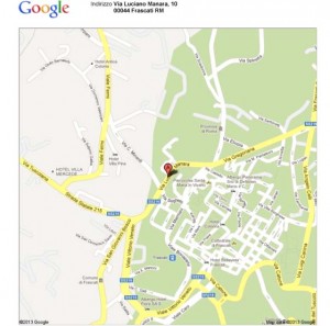 Via Luciano Manara, 10_B, Frascati, RM - Google Maps